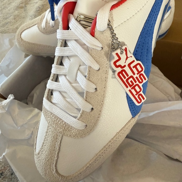 🔥PUMA Arizona Club Flagship Wns- White/Blue/Red 7.5w - Picture 1 of 4